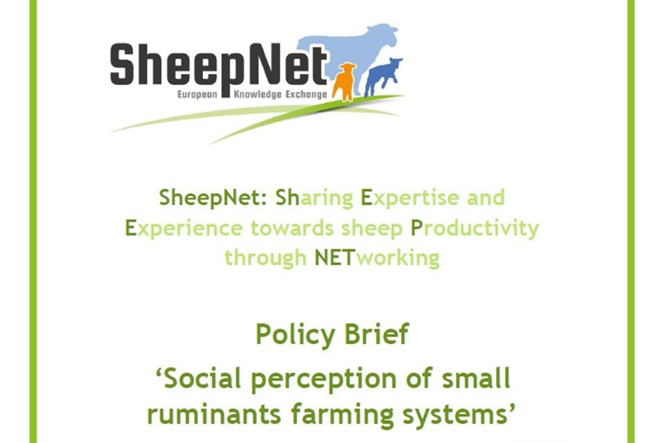 Resumen Políticas – Percepción social de los sistemas de ovino y caprino