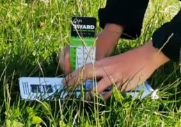 Herbomètre et réglette pour mesurer l’herbe