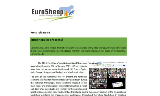EuroSheep – Press release #3