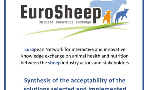 Synthesis of the acceptability of the solutions selected and implemented during the EuroSheep project